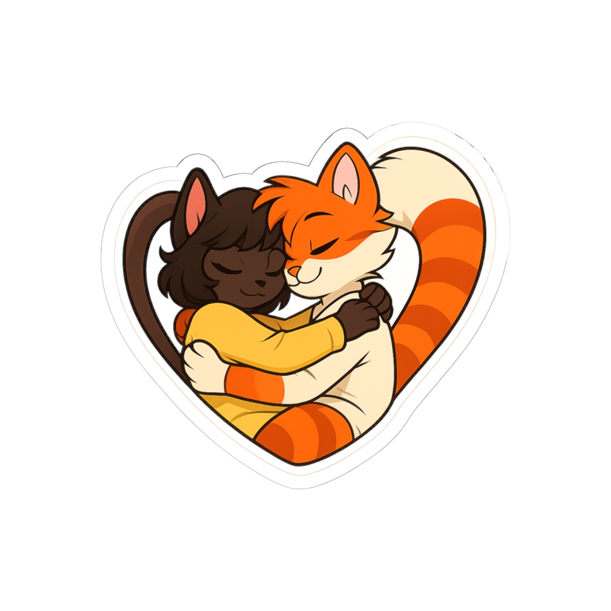 Kitty Love Sticker | Cute Cat Vinyl Decal