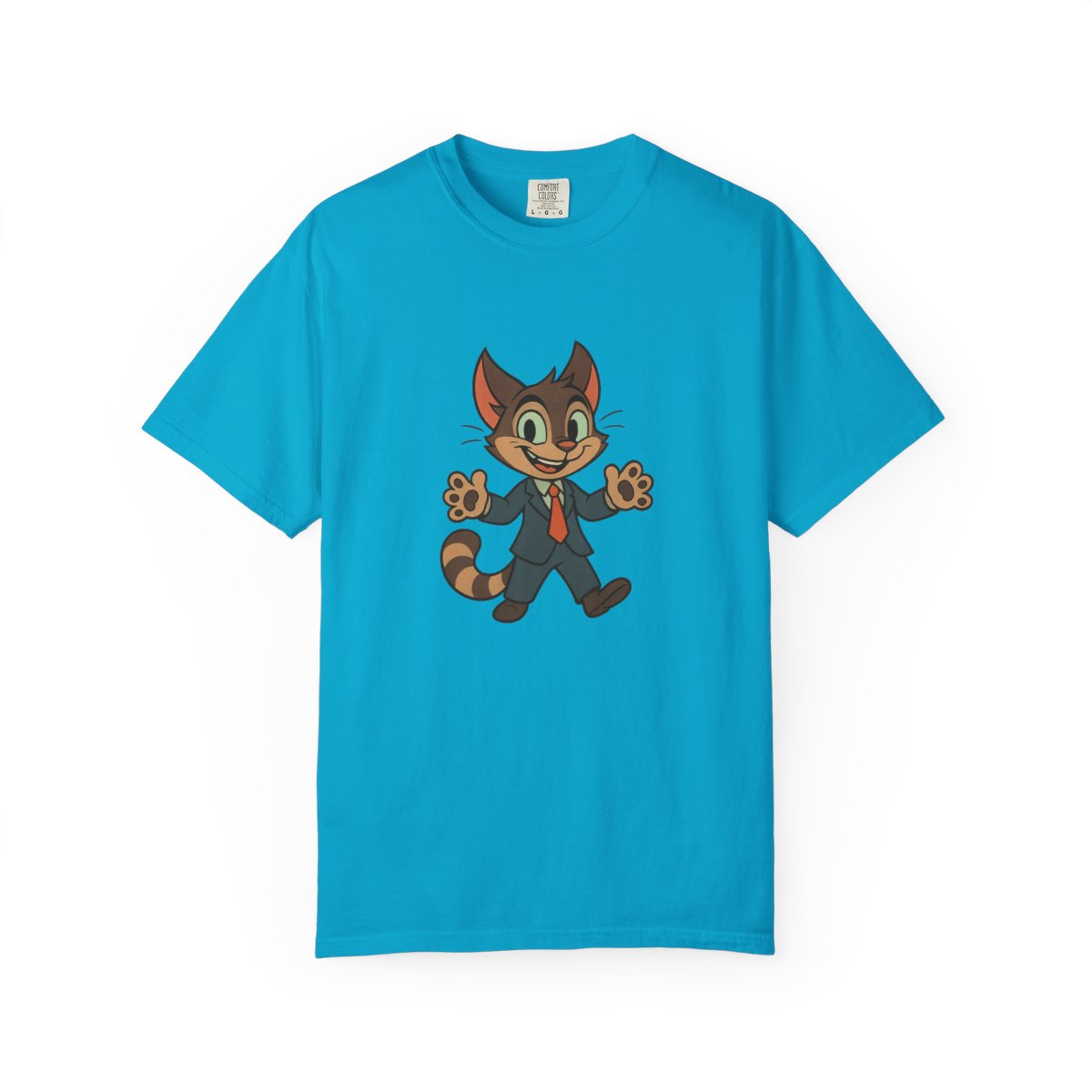 Lackadaisy Rocky Feline Fiddler T-Shirt