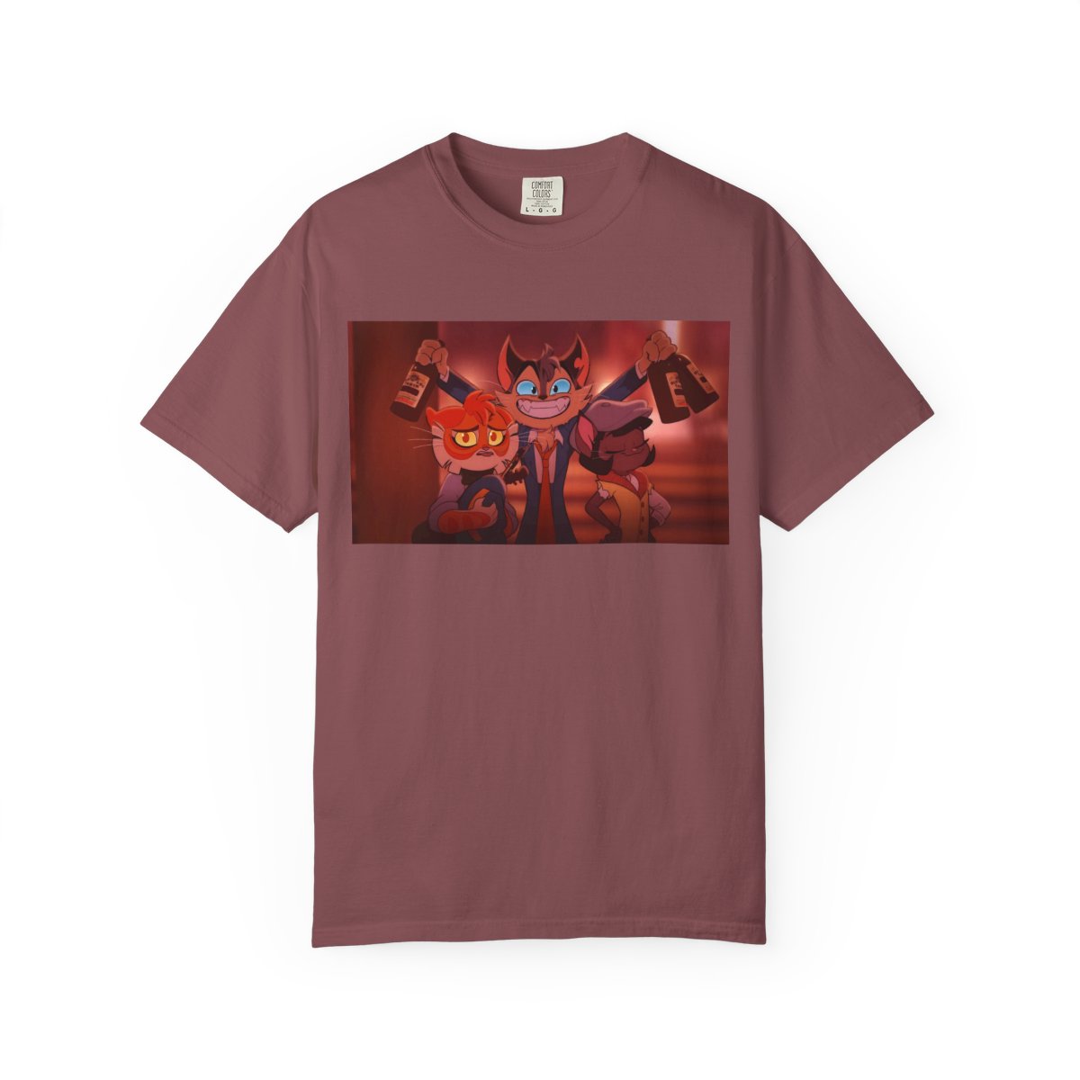 Lackadaisy Red Design T-Shirt