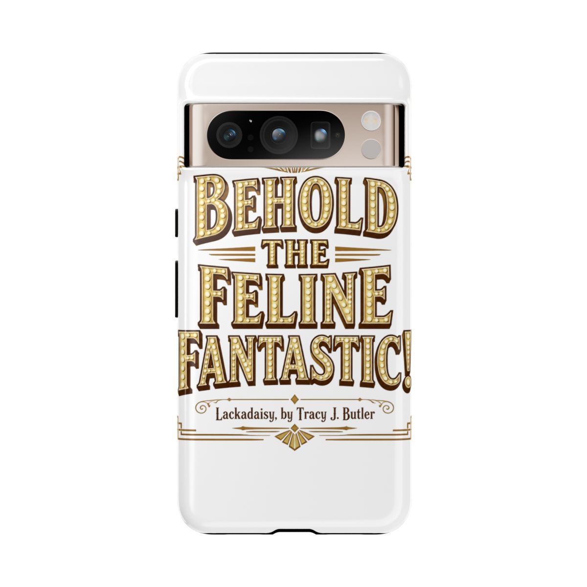 Lackadaisy "Behold the Feline Fantastic!" Phone Case