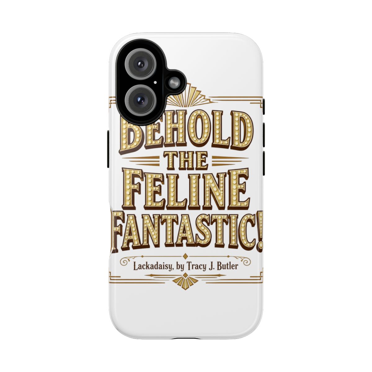 Lackadaisy "Behold the Feline Fantastic!" Phone Case