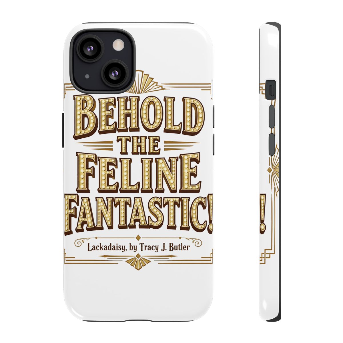 Lackadaisy "Behold the Feline Fantastic!" Phone Case