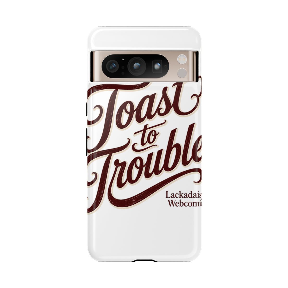 Lackadaisy "Toast to Trouble." Phone Case