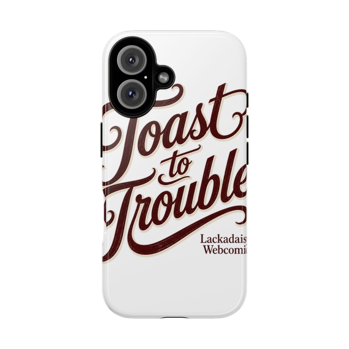 Lackadaisy "Toast to Trouble." Phone Case