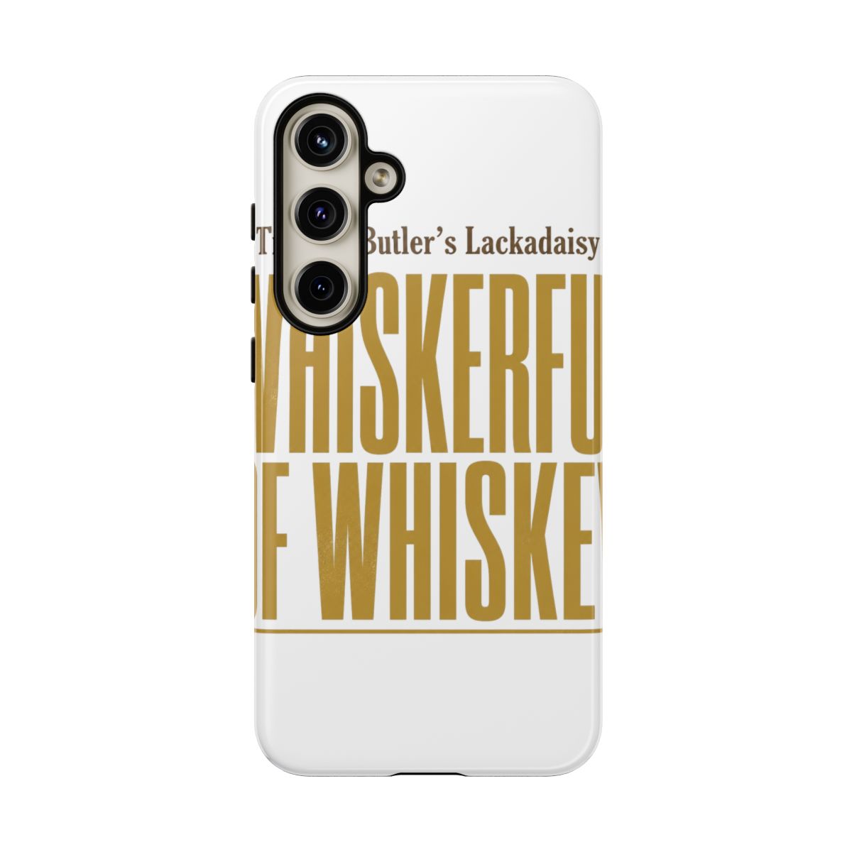 Lackadaisy "Whiskerful of Whiskey" Phone Case