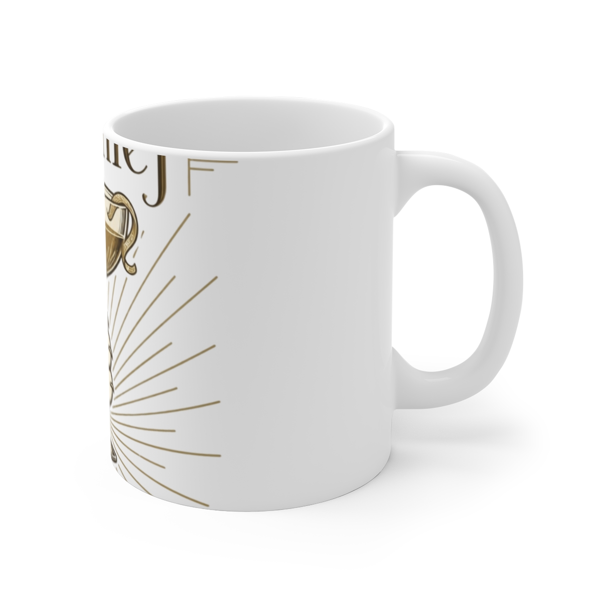 Lackadaisy "Prohibition Mischief" White Mug