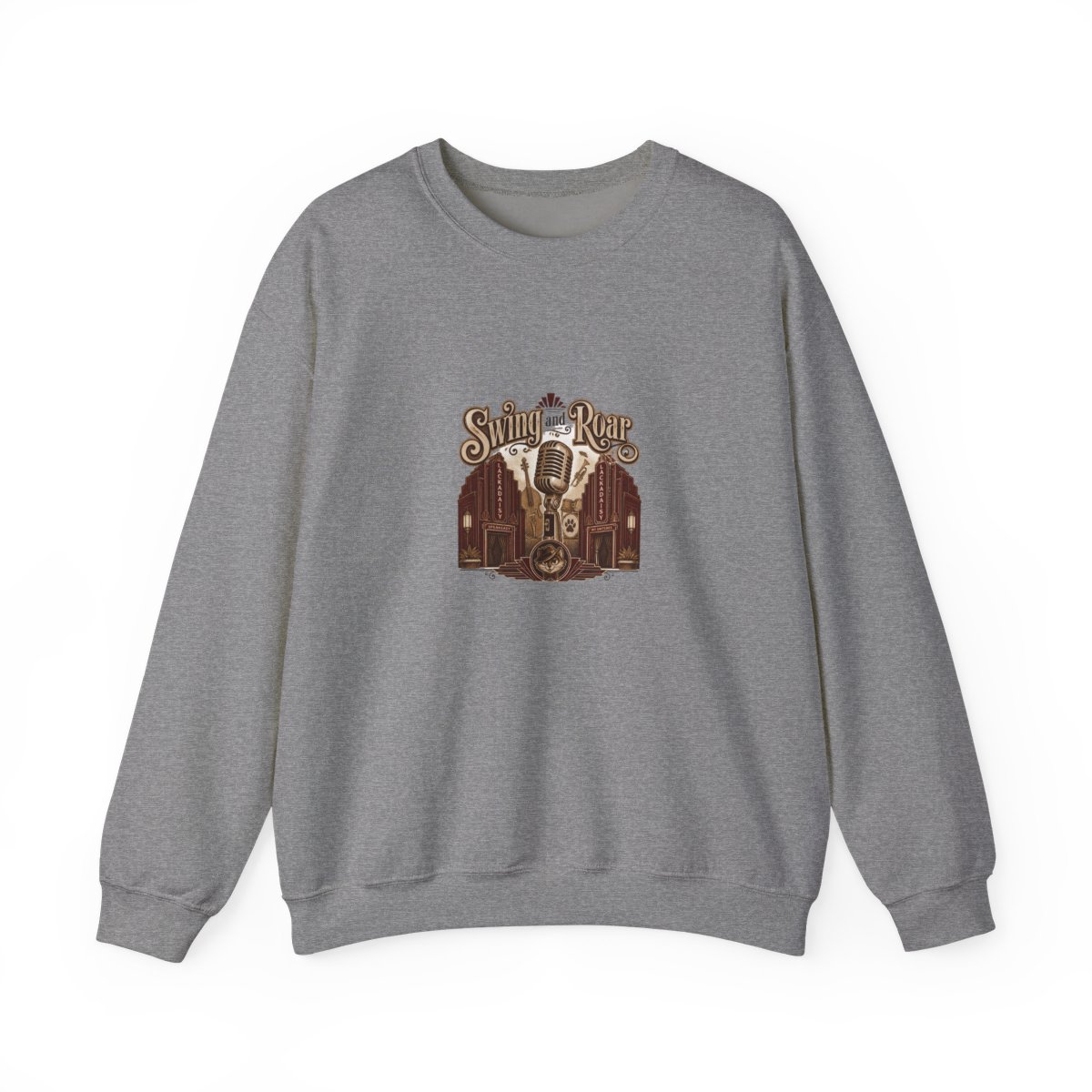 Lackadaisy "Swing and Roar" Crewneck