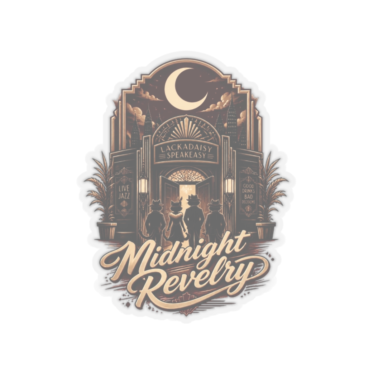 Lackadaisy Sticker