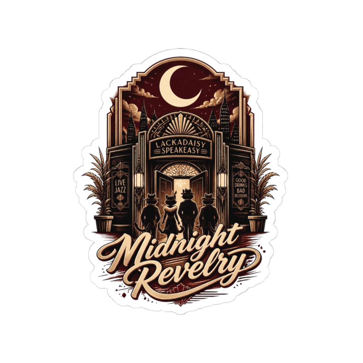 Lackadaisy Sticker