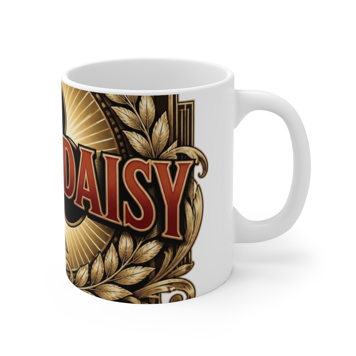 Lackadaisy "LACKADAISY," White Mug