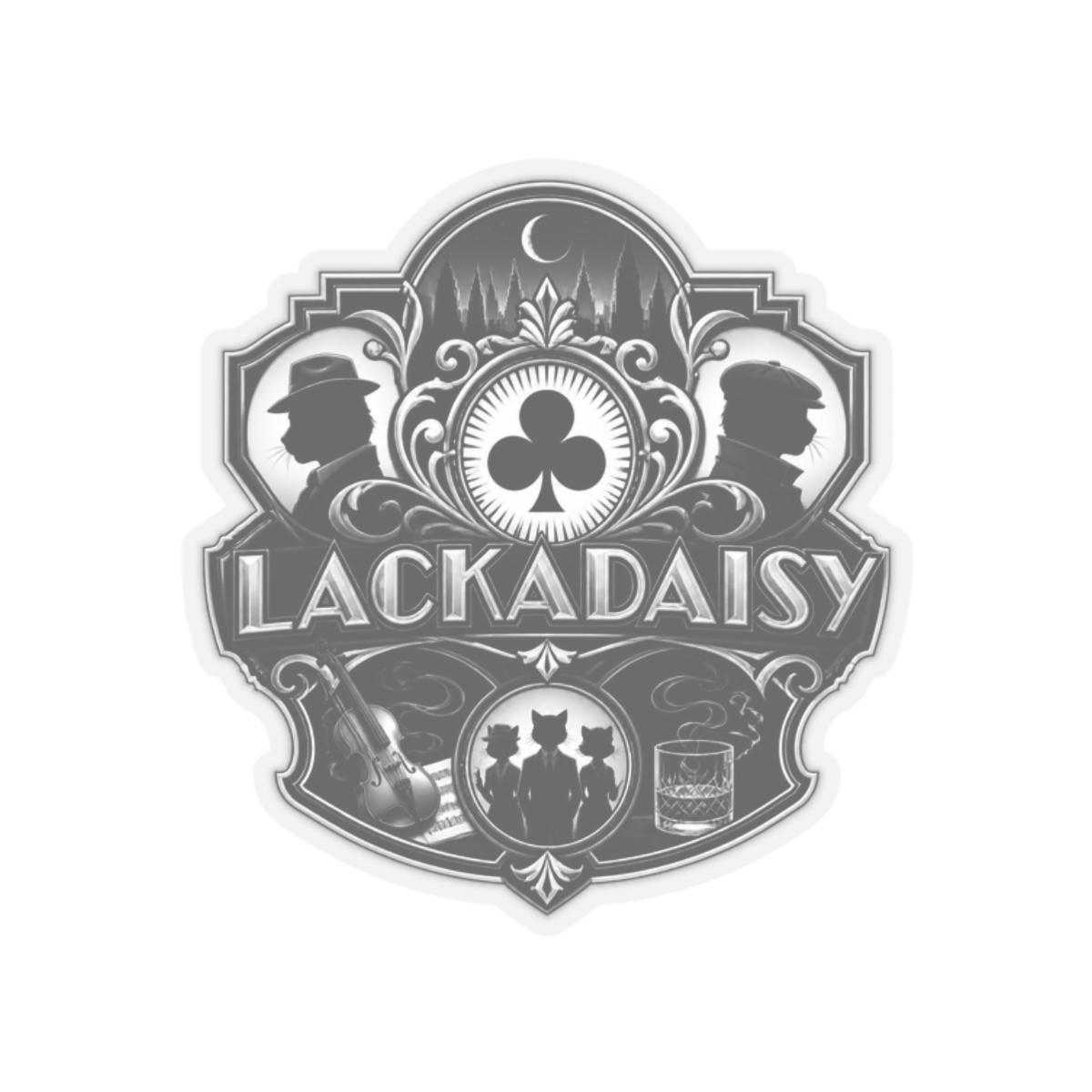 Lackadaisy "LACKADAISY" Sticker #2