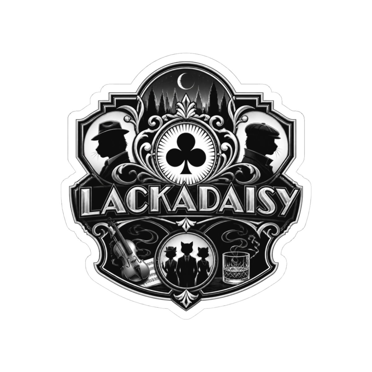 Lackadaisy "LACKADAISY" Sticker #2